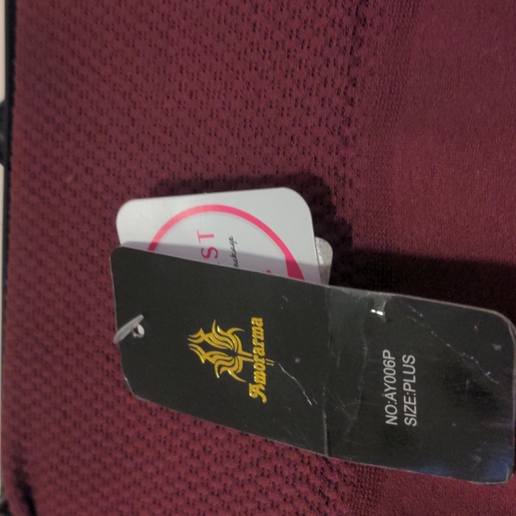 Amorarma Burgundy size plus leggings nwt from Nadine west - Picture 4 of 8